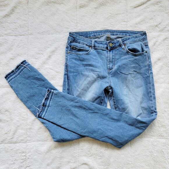 Articles of Society High Rise Slim Straight Leg Jeans - Picture 1 of 5